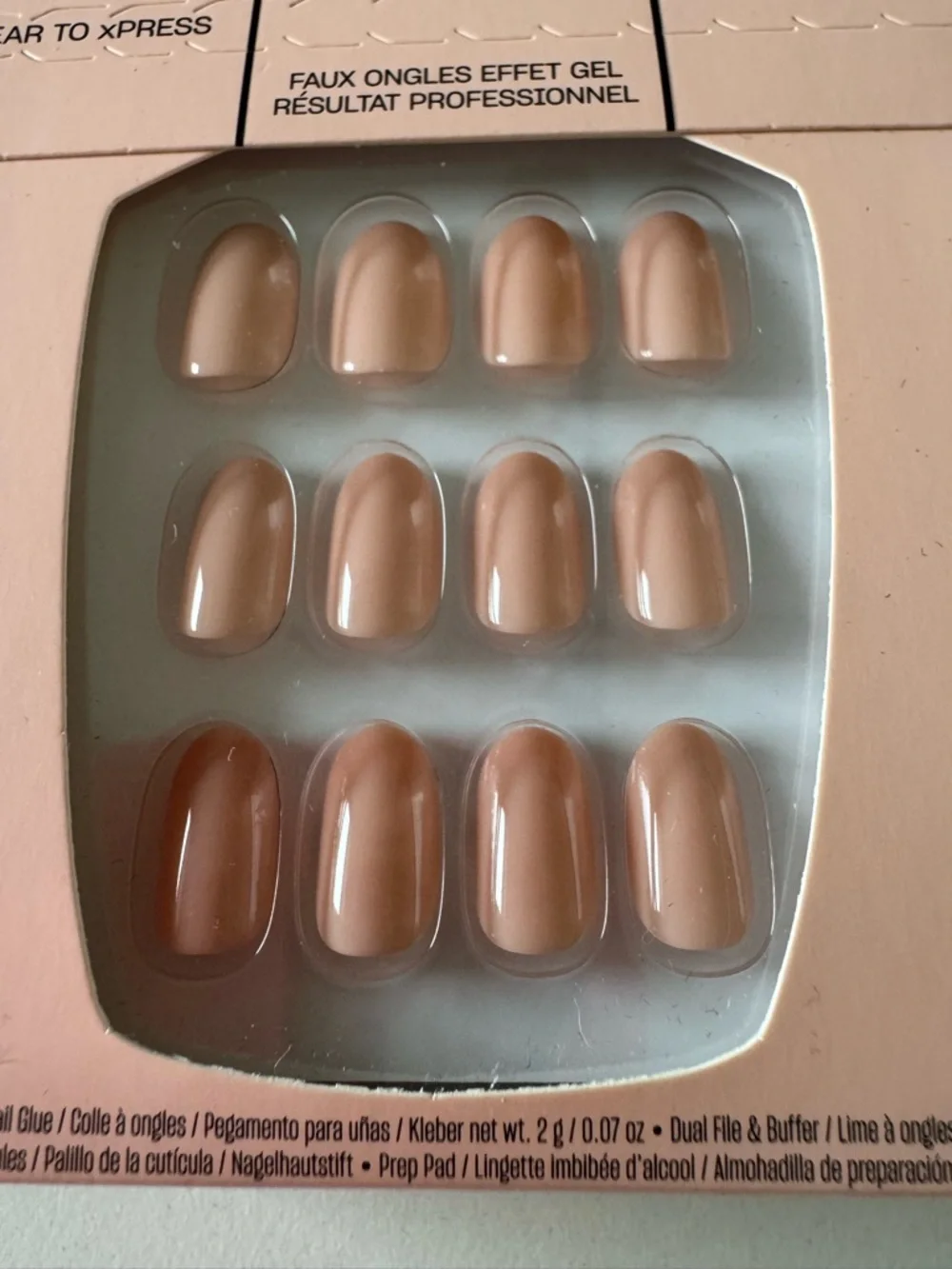 OPI Bubble Bath Nude Press-On Nails - Classic Pale Pink Nude